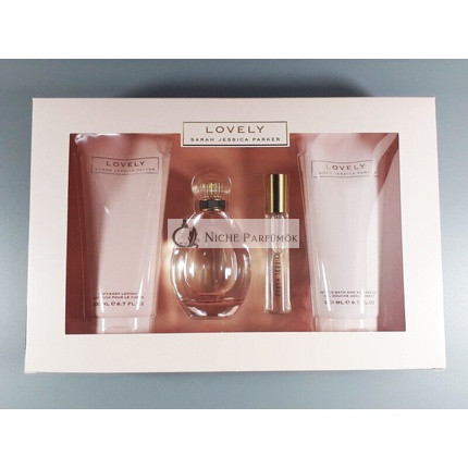 Sarah Jessica Parker Lovely EDP Darčeková sada, 100ml, 15ml, 200ml