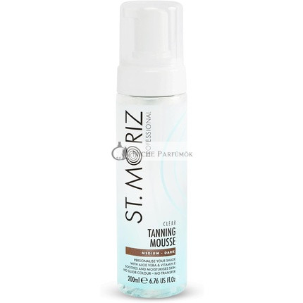St. Moriz Čisté profesionálne samoopaľovacie mousse stredné a tmavé, 200ml