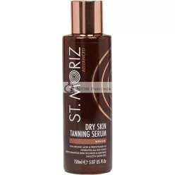   ST. MORIZ Pokročilé sérum na suchú pokožku s hydratačným samoopaľovacím krémom s kyselinou hyalurónovou a vitamínom B5, 150ml