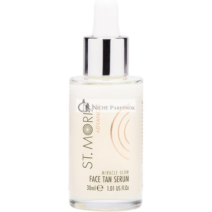 St Moriz Advanced Miracle Glow Sérum na Opálenie Tváre s Q10 a Kyselinou Hyalurónovou, 30ml