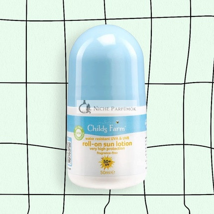 Kinderfarm Detský a Baby Opalovací Krém Roll-On SPF 50+ Vodoodolný, 50ml