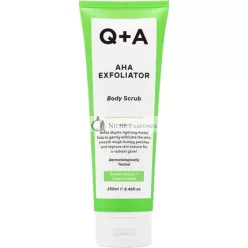 Q+A AHA Exfoliačný Telový Peeling, 250ml