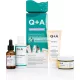 Q+A Holiday Heroes Sada Starostlivosti o Pleť 4-krokový Režim s Oat Milk Cleanser