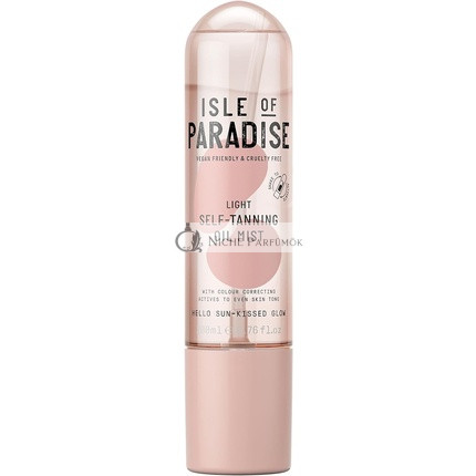 Isle of Paradise Samoopaľovací olejový sprej Svetlý, 200ml