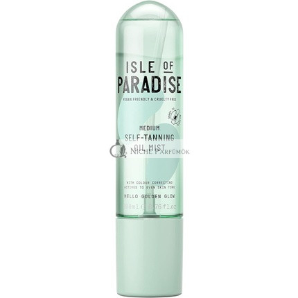 Isle of Paradise Samoopalovací olejový sprej Stredný, 200ml