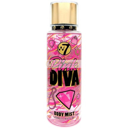 W7 Pink Diva Telový sprej, 100ml