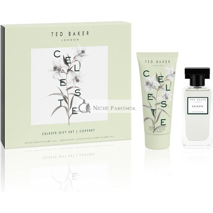 Ted Baker Floret Celeste Darčeková Sada, Celeste Parfum EDT a Telové Mlieko 100 ml