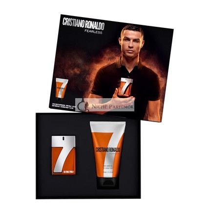 Darčeková sada Cristiano Ronaldo Fearless Eau de Toilette 30ml + Sprchový gél 150ml
