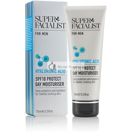Super Facialist Hydratačný krém pre mužov s hyalurónovou kyselinou a SPF 10, 75ml