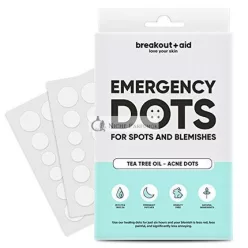   Breakout+Aid Ultra Tenké náplasti na čistenie pórov s olejom z čajovníka - 48 náplastí v 3 veľkostiach