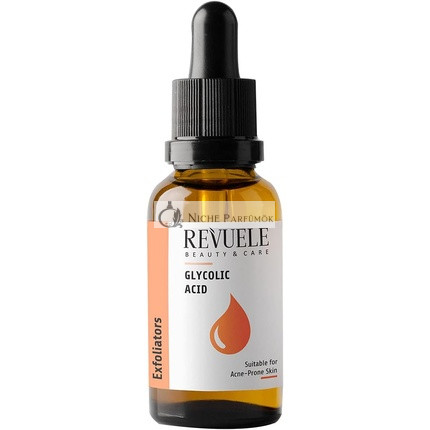 Revuele CYS Glykolová Kyselina 30ml Exfoliačný Roztok s AHA pre Pokožku Náchylnú na Akné