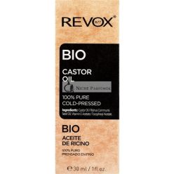   Revox Bio Ricínový Olej 100% Čistý na Obočie, Riasy, Pleť a Vlasy 30ml
