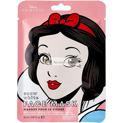 MAD Beauty Disney Maska na tvár - Snehulienka a sedem trpaslíkov - Hydratačná a upokojujúca maska na tvár 30g