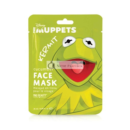 MAD Beauty Disney Muppet Kermit Maska na tvár s extraktom z uhorky 30g