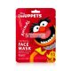 MAD Beauty Disney Muppet Animal Maska na tvár, zvlhčujúca a osviežujúca pleťová maska s extraktom z brusníc, 30g