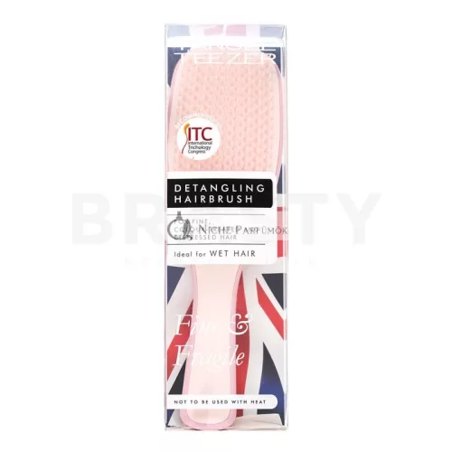Tangle Teezer Wet Detangler Fine & Fragile kefa na vlasy pre jemné vlasy Pink