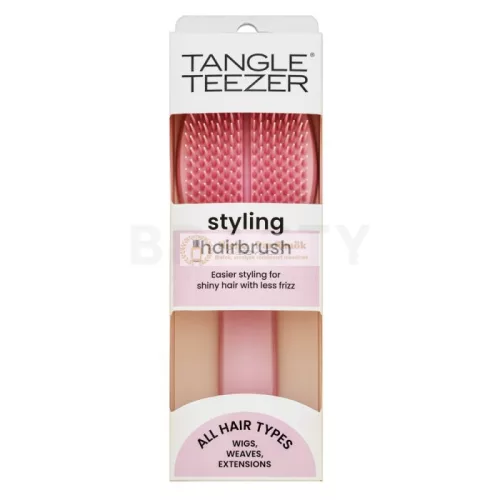 Tangle Teezer The Ultimate Styler Smooth & Shine Hairbrush Millennial Pink kefa na vlasy pre hebkosť a lesk vlasov