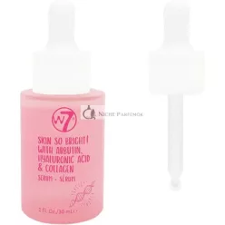  W7 Skin So Bright pleťové sérum s hyalurónovou kyselinou a kolagénom