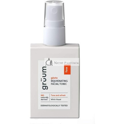 Grüum Gösta Energizujúci Pleťový Tónik & Toner Ľahká Citrónová Vôňa, 50ml
