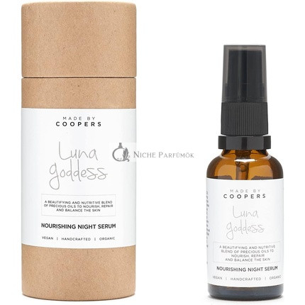 Luna Nočný Sérum od Made by Coopers - Najlepší Nočný Elixír pre Bezchybné Žiarenie, 30ml