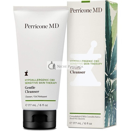 Perricone MD Hipoalergén CBD Terapia pre citlivú pleť Jemný čistiaci prostriedok, 177 ml