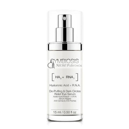 SYMBIOSIS Kyselina hyalurónová+RNA proti opuchom a tmavým kruhom pod očami, 15ml