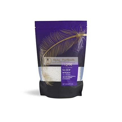 I Love Wellness Spánok Kúpeľová Soľ s Levanduľou a Harmančekom, 500g