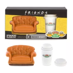   FRIENDS TV Show Central Perk Pohár a Rúž Duo - Jahodová a Vanilková Aróma, 10g