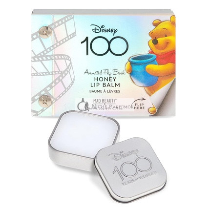 MAD BEAUTY Disney 100 rokov zázraku Winnie the Pooh Balzam na pery s vôňou medu