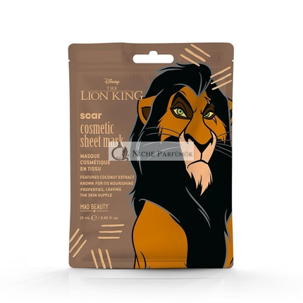MAD BEAUTY Maska na tvár Lion King Scar