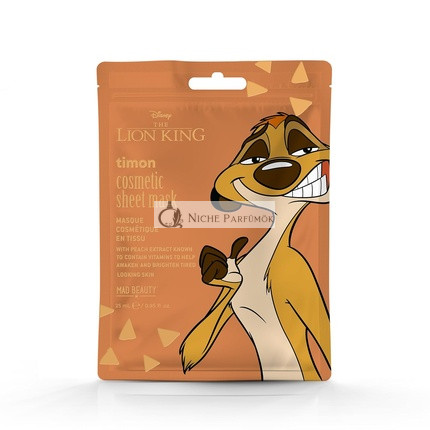 MAD BEAUTY Maska na tvár Timon z Kráľa leva