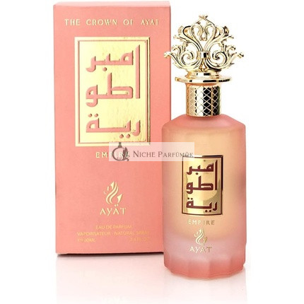 Ayat Dubai EDP Parfém pre mužov a ženy - Orientálny Oud s vanilkou, citrónom, kožou, jantárom, pomarančom a pižmom, 100ml