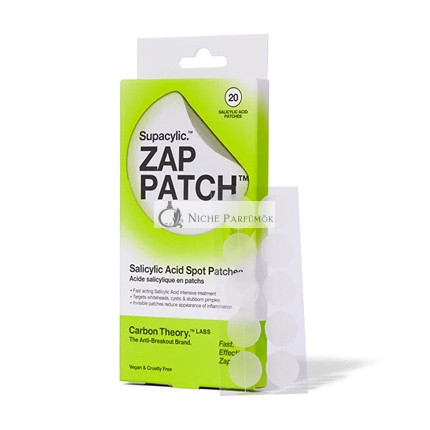 Carbon Theory Supacylic Acne Patches Zap Patch so salicylovou kyselinou - 20 kusov