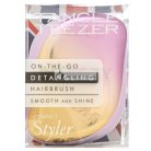 Tangle Teezer Compact Styler Lilac-Yellow kefa na vlasy pre ľahké rozčesávanie vlasov