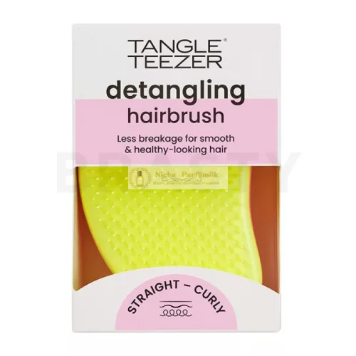 Tangle Teezer The Original Salmon Pink Hyper Yellow kefa na vlasy