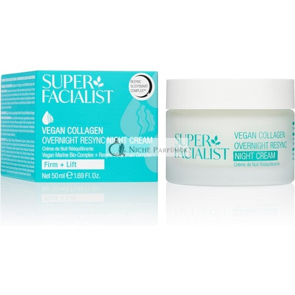Super Facialist Vegánny Kolagén Resync Nočný Krém, 50ml