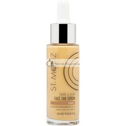   St Moriz Professional Prime & Glow Sérum na Opálenie Tváre Hydratačné 2 v 1 Samoopalovacie Sérum na Tvár & Podkladová Báza s Kyselinou Hyalurónovou, 25ml