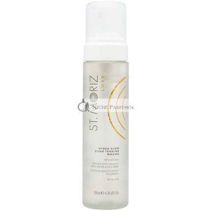 St Moriz Luxe Hydra-Glow Čistá opalovacia pena - Stredná, 200ml