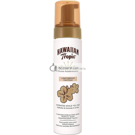 Hawaiian Tropic Samoopaľovacia Pena Svetlá/Stredná 200ml