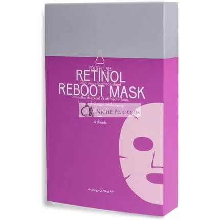 Youth Lab Retinol Reboot Maska, 4 kusy