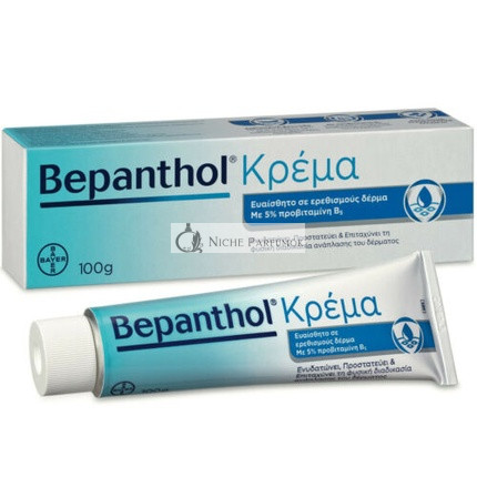 Bepanthol Krém na suchú, citlivú pleť náchylnú na podráždenie s provitamínom B5 100ml