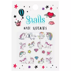   Snails 518060 Detské Nechtové Nálepky Dizajn Jednorožca, Odstrániteľné