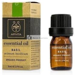 Apivita Organický Bazalkový Esenciálny Olej 5ml