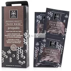   Expresná Beauty Mask pre Mladú Mastnú Pleť s Propolisom, 6x2x8ml