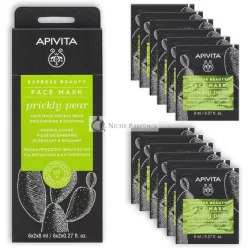  Apivita Maska na tvár s kaktusovou hruškou, hydratačná a upokojujúca, 8ml