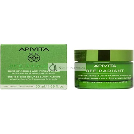Apivita Bee Radiant Pivonka & Patentovaný Propolis Ľahká Textúra, 50ml