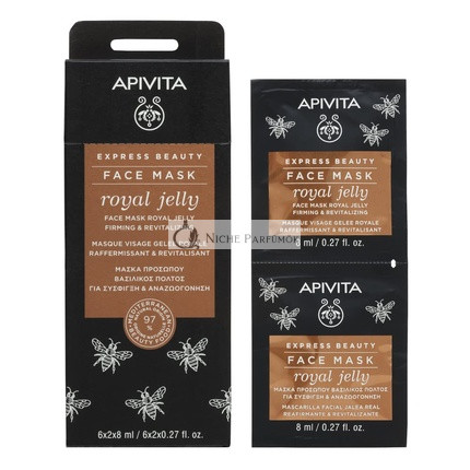 Apivita Kráľovská želé pleťová maska 2 x 8ml