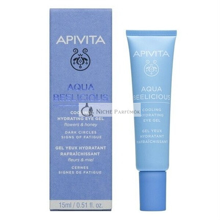 Apivita Aqua Beelicious hydratačný krém Cooling Hydrating Eye Gel 15 ml
