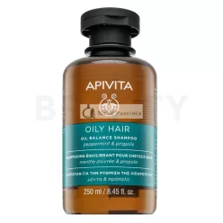   Apivita Oil Balance Shampoo hĺbkovo čistiaci šampón pre mastnú pokožku hlavy 250 ml