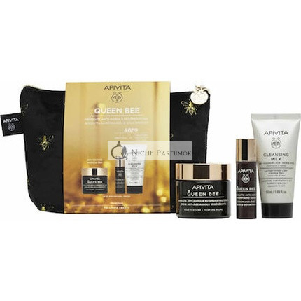 Apivita Promo Queen Bee Absolútna Anti-Aging Regeneračná Ľahká Krém S Mini 3 V 1 Lotion Darček